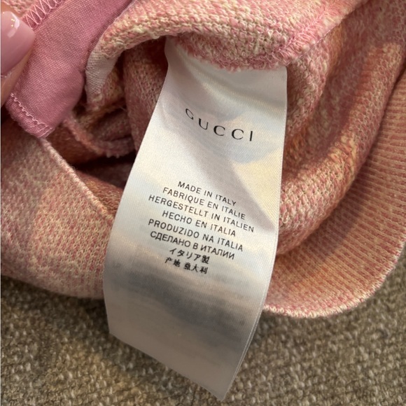 ✨GUCCI Pink Moto Jacket 18/24 Months - Picture 10 of 14